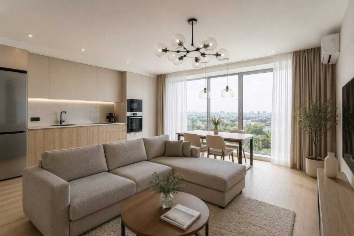 продаж затишної видової 3к квартири жк Sherwood Антонова 2б Соломянка - фото 1