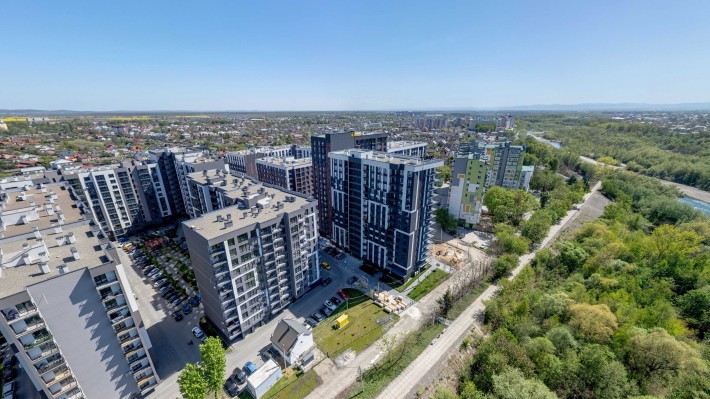 Видова 1-кімнатна квартира в ЖК «Паркова Алея», 45 м² - фото 1