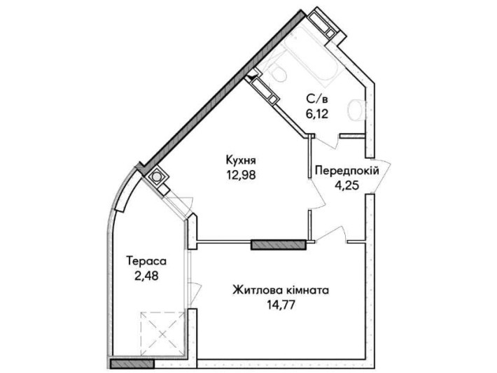 Квартира в розстрочку від 14 859 грн/міс. Синергія Сіті - фото 1