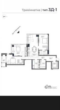 4-кімнатна квартира в новому престижному ЖК А136 Highlight Tower, продаж за переуступкою - фото 1