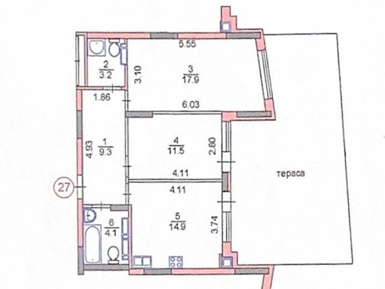 Продаж двокімнатної квартири із власною терасою в ЖК Італійский квартал Київ