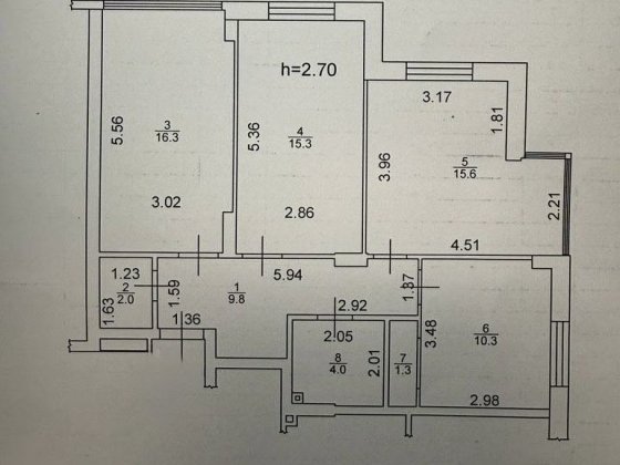 ВЛАСНИК   3-кімнатна квартира  у ЖК «Центральний 2» Ирпень