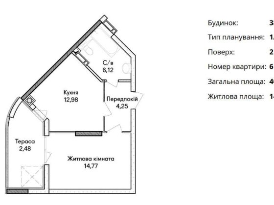 Продаж 1-К квартири від забудовника! Держпрограми так! Ирпень