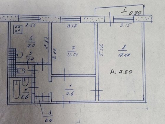 Продам 2ком.кв на Солнечном,+КЛАДОВКА + 2х эт.ГАРАЖ Кривой Рог