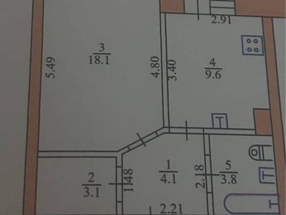 Продаеться 1кімнатна квартира від власника Тернополь