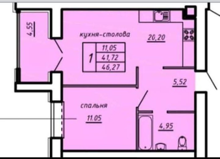 Продаж однокімнатної квартири - фото 1