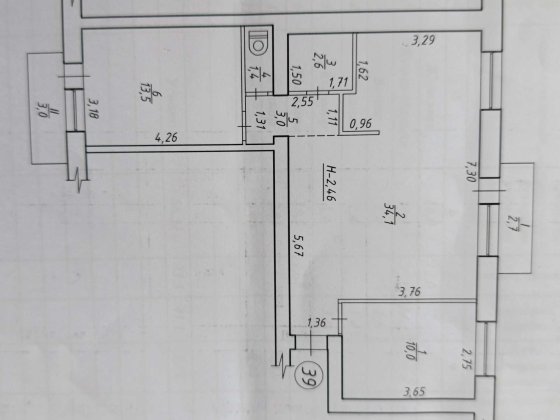 Продам 3 кімнатну квартиру на 3 поверсі Суми