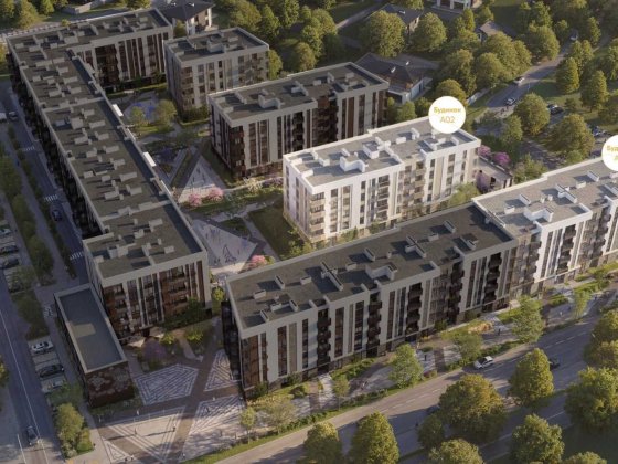 Квартира в новобудові з ремонтом 46.2м Ужгород