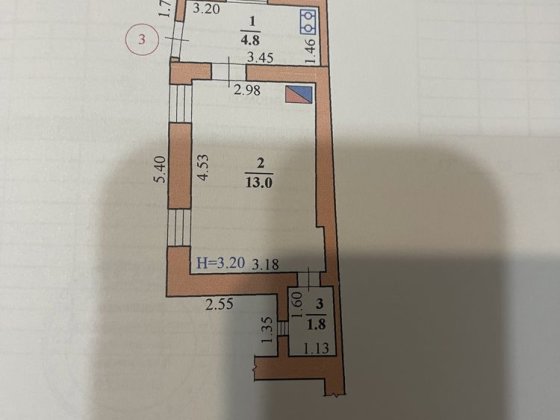 Продам квартиру 1 к Черновцы