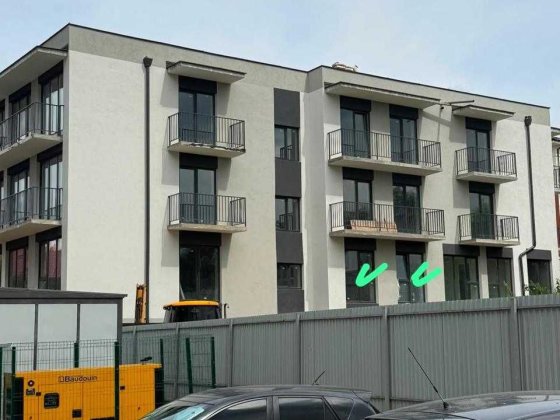 2 кімнатна чернова квартира  по вул. СОБРАНЕЦЬКА Ужгород