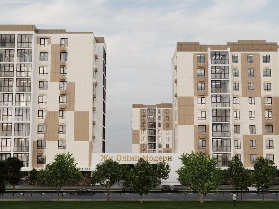 Продаж 2-кімнатної квартири площею 72,1 м² ЖК Олімп-Модерн Черкаси