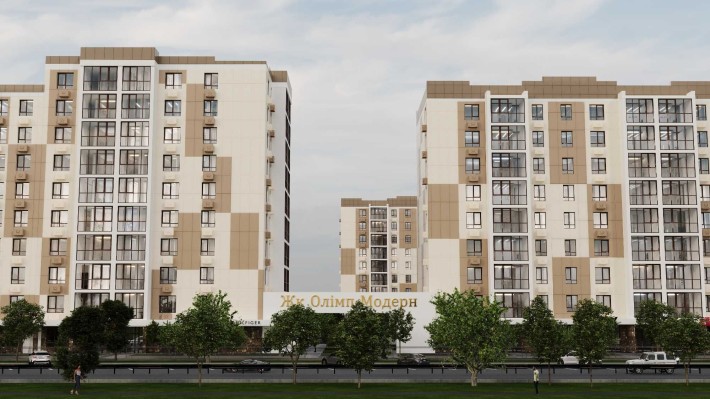 Продаж 2-кімнатної квартири площею 72,1 м² ЖК Олімп-Модерн - фото 1