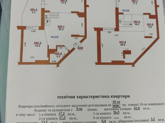 Продаж дворівневоі квартири Львов