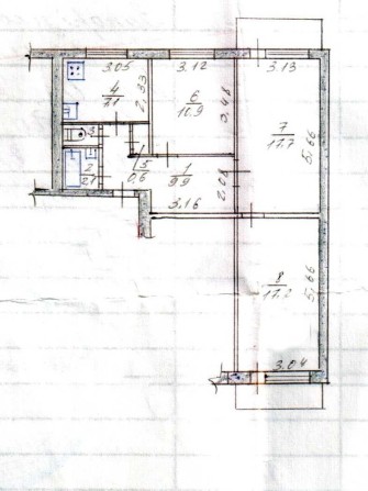 Продам 3-кімнатну квартиру 68,8 м², просп. Моторобудівників, Гортоп - фото 1