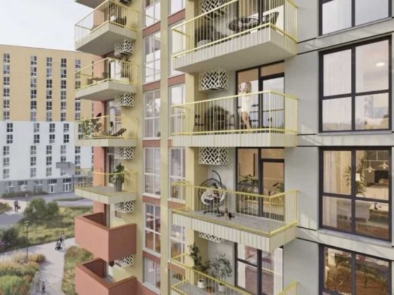 Простора 3-кімнатна квартира в ЖК Riel City | 94,38 м² | Залізничний район Львов