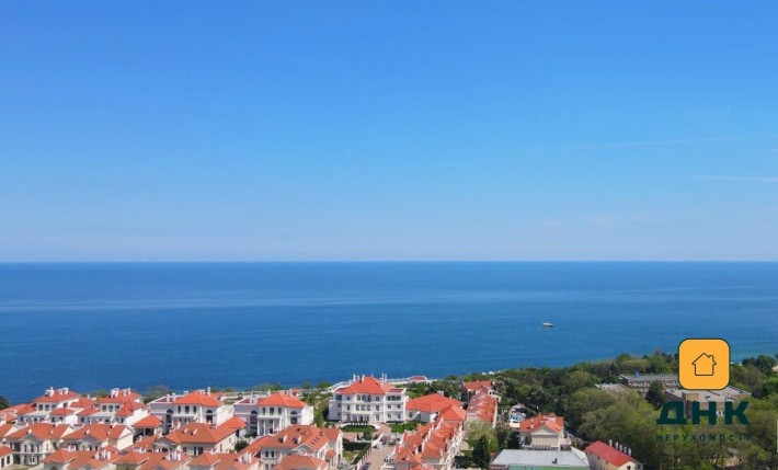 Аркадия. Вид на море. Однокомнатная квартира. Новый ремонт. ЖК Атмосфера - фото 1
