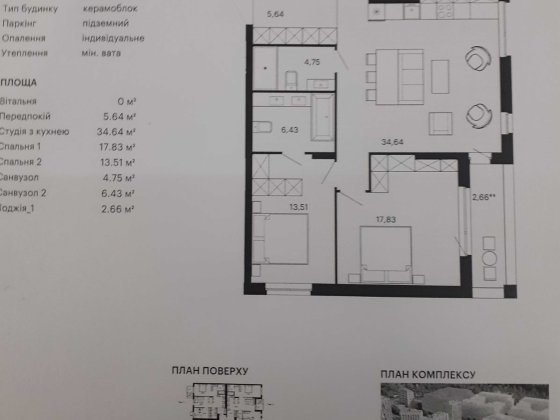Продаж 2-кім квартири у ЖК Terra від Avalon в парковій зоні Львов