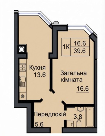 ‼️ВЛАСНИК‼️ Продаж квартири 41 м² в ЖК «Sofia Residence». КЛЮЧІ НА РУКАХ! Переуступка - фото 1
