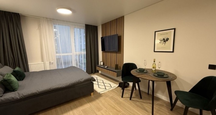 Продаж 1-к, Дизайнерський ремонт, ЖК Ріел Сіті,  28м2, 8/12 , 75999$ ТОРГ - фото 1