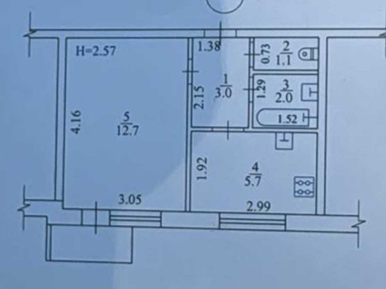 Продам 1 комн квартиру 26м2 ул.Ильинская, 3 мин. метро Холодная Гора J Харьков