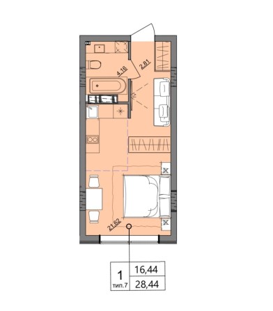 Продам квартиру в рассрочку - фото 1