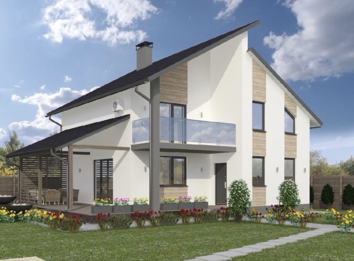 Продам недостроенный ДОМ Высокий Затишне - фото 1