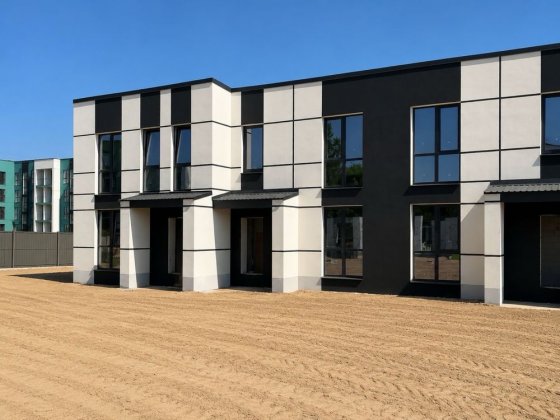 Таунхауси в Гостомелі з індивідуально газовим опаленням. Центральні комунікації. Поряд Бучанський па