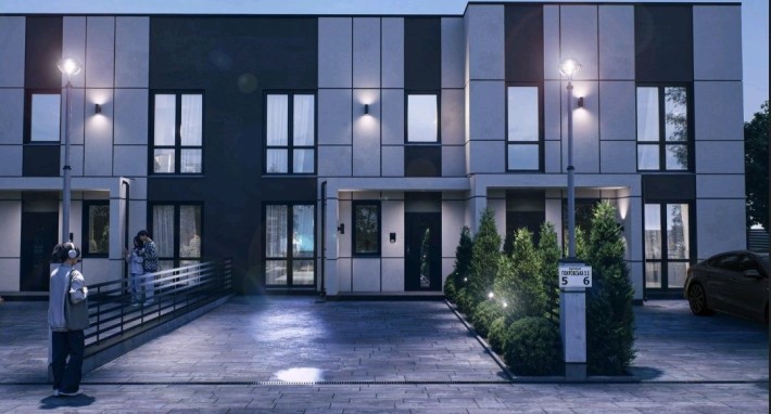Продаж 2х поверх.  таунхаус 82м2 Гостомель вулиця Покровська 1.5 соток землі  ГАЗ! ДЕРЖПРОГРАМИ + - фото 1