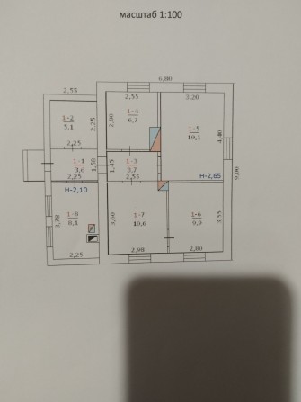Продам цегляний будинок у м. Звягель, район Стройматеріали біля магазину Париж - фото 1