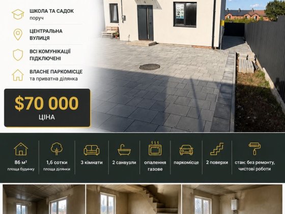 Продаж таунхауса Якушинці