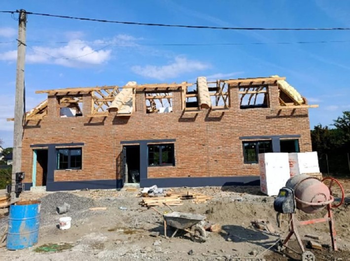 Сучасний 2-поверховий котедж 100 м² з власною ділянкою під чистове оздоблення! - фото 1