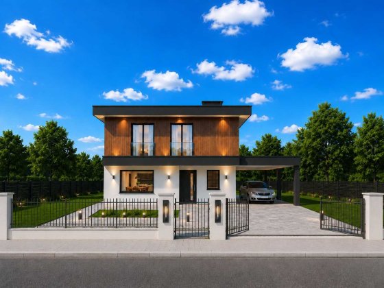 Продаж сучасного окремо стоячого цегляного  будинка 148 м² у Крихівцях 3,22сот піднавіс на авто тера Крихівці