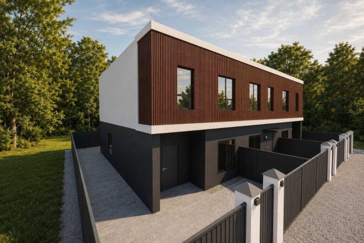 Продаж дуплексів  з Газом від 102м² с. Гатне (Від власника без комісії) - фото 1
