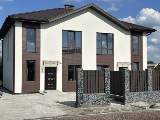 Дуплекс 120м2 з ділянкою 3 сотки Святопетрівмьке!
