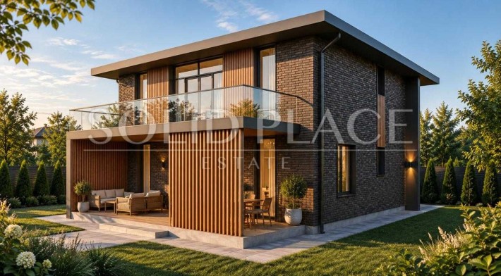 ПРОДАЖ сучасного будинку  | ГАТНЕ | 186 м² | 5.5 СОТОК  Гатне, бул. Берегова - фото 1