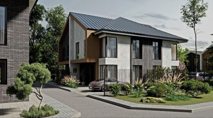 Ціна 53600$ Продам квадробудинок в с. Білогородка Family Yard 1, без комісіі для покупця - фото 1
