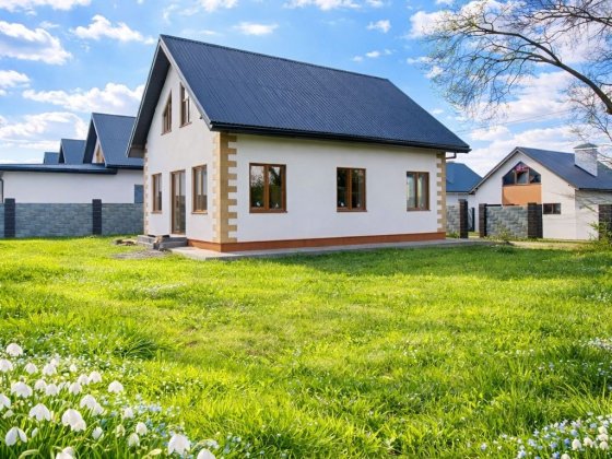 Окремий будинок 119м2  М-Рубежівка (Ворзель.) 4 сотки землі