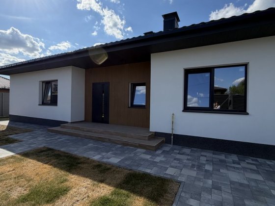 Без комісії! Сучасний одноповерховий будинок у Білогородці 160 м² | 6 соток | $245 000. Газ