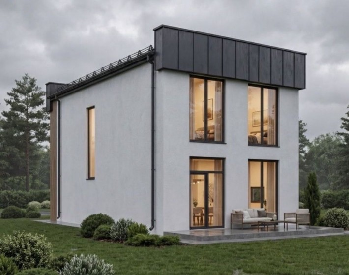 Газ!Продаж сучасного будинку  120 м2 в с. Білогородка — поруч із Сільпо! - фото 1