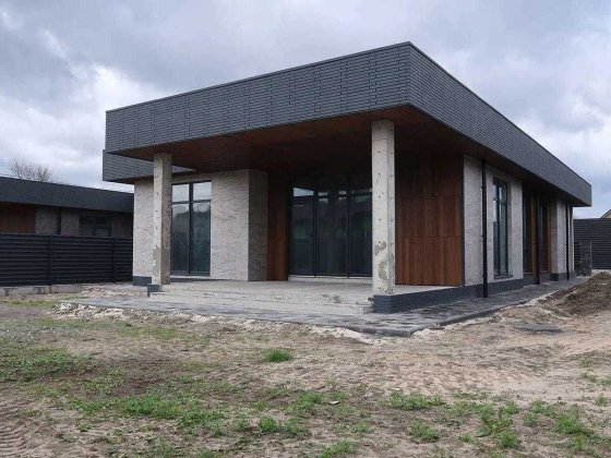 СТИЛЬНИЙ БУДИНОК 130 м² з терасою участок 6 соток Білогородка Софіївська Борщагівка 5 хв Бучанський  Белогородка