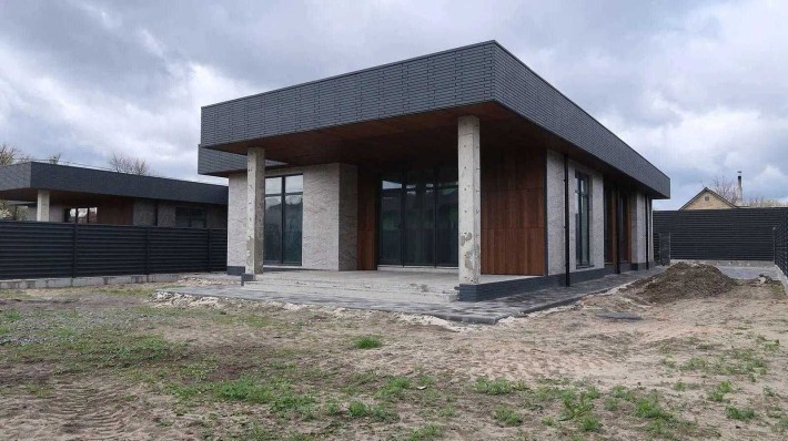 СТИЛЬНИЙ БУДИНОК 130 м² з терасою участок 6 соток Білогородка Софіївська Борщагівка 5 хв Бучанський  - фото 1