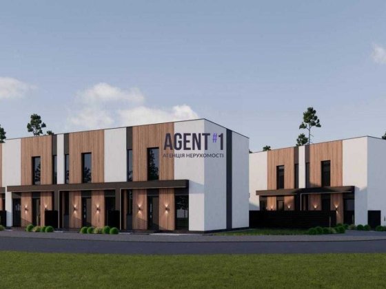 Держпрограми! Розтермінування! Таунхаус 75,6 кв.м. з газом, Білогородка Білогородка