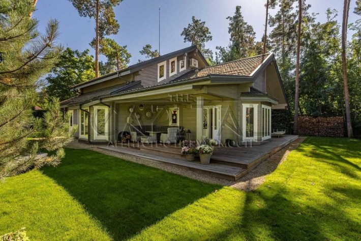 Преміальний будинок у лісі з клеєного бруса | Ліс | Конча-Заспа | 270 м² | Хутір Мгирі - фото 1