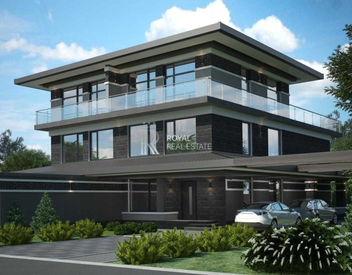 Продаж Дуплекс Лісники 270 м² 2 поверхи Цоколь Тераса на даху Панорамні вікна Цегла Клінкер Ліс Озер - фото 1