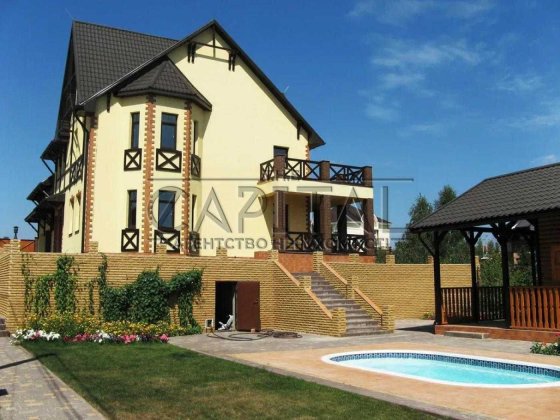 Продаж будинку 386 м² 2 поверхи Лісники вул Кільцева 10 соток басейн гараж на 2 авто баня 7 км до Ки