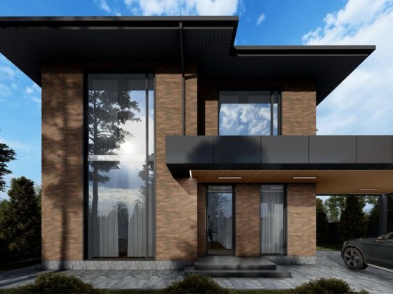 Будинок 160 м² | Гореничі | ГАЗ | 8 соток | Алюмінієві вікна | Проєкт, який вартий очікування | Поди