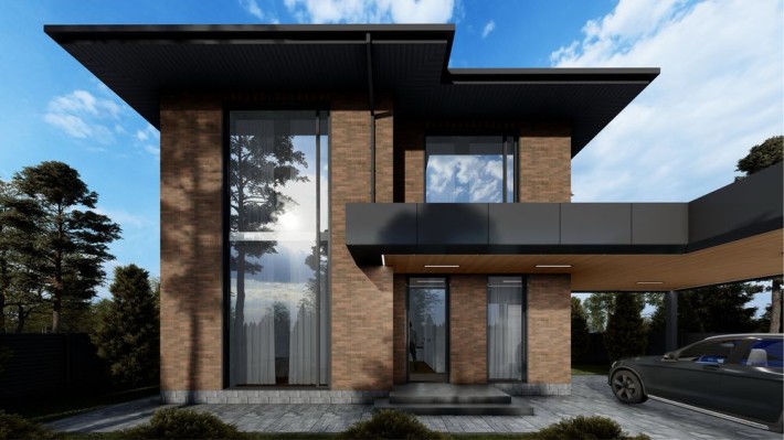 Будинок 160 м² | Гореничі | ГАЗ | 8 соток | Алюмінієві вікна | Проєкт, який вартий очікування | Поди - фото 1