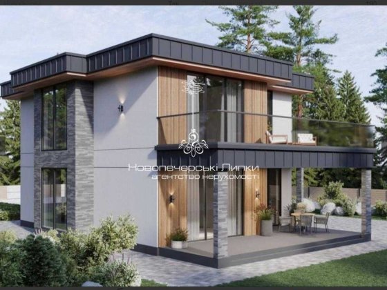 Продаж будинку - 4 кімнати - 190м2 - зем. ділянка 6 соток в с. Ходосівка / Новообухівська траса, пор Ходосовка