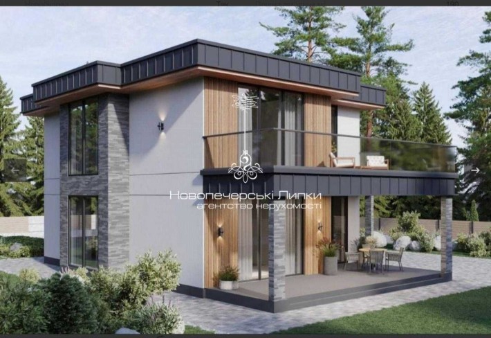 Продаж будинку - 4 кімнати - 190м2 - зем. ділянка 6 соток в с. Ходосівка / Новообухівська траса, пор - фото 1