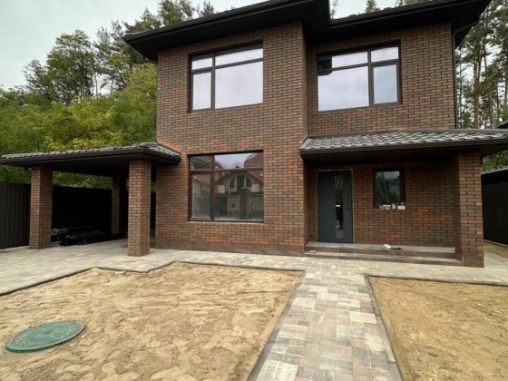• БЕЗ КОМІСІЇ | Будинок 140 м² + тераса на 6 сотках у Гореничах | Газ | Вихід у ліс | 6 км до Києва  Гореничі